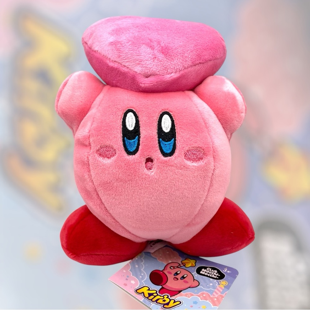 Club Mocchi Mocchi Kirby & Friend Heart (Junior) 7” Plush - NEW
